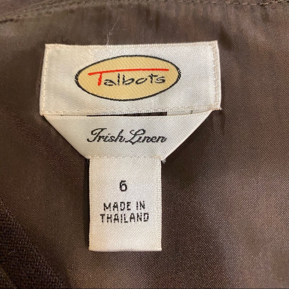 Talbots Irish Linen Dress - Picture 6 of 8